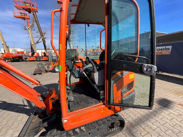 2016 kubota kx016-4g minigraafmachine - afbeelding 19 van  40