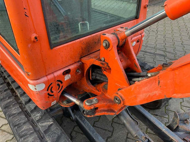 2016 kubota kx016-4g minigraafmachine - afbeelding 10 van  32