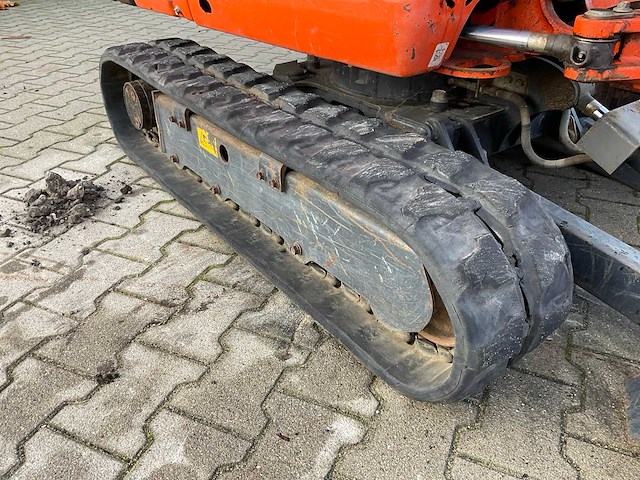 2016 kubota kx016-4g minigraafmachine - afbeelding 22 van  32