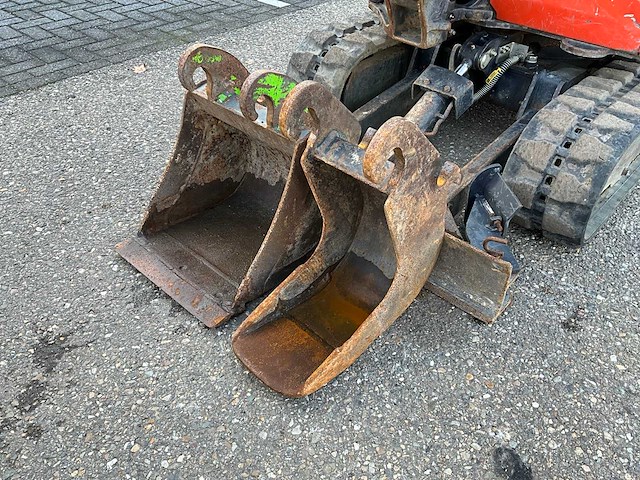 2016 kubota kx019-4 minigraafmachine - afbeelding 5 van  31