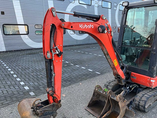 2016 kubota kx019-4 minigraafmachine - afbeelding 7 van  31