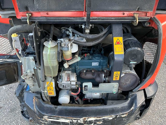 2016 kubota kx019-4 minigraafmachine - afbeelding 15 van  31