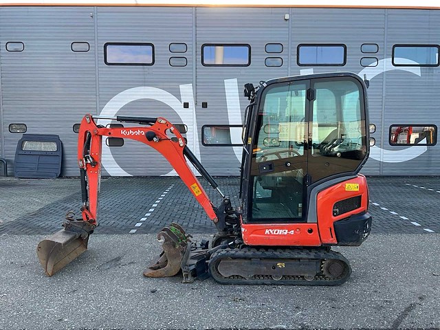 2016 kubota kx019-4 minigraafmachine - afbeelding 8 van  31