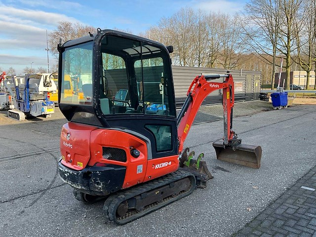2016 kubota kx019-4 minigraafmachine - afbeelding 30 van  31