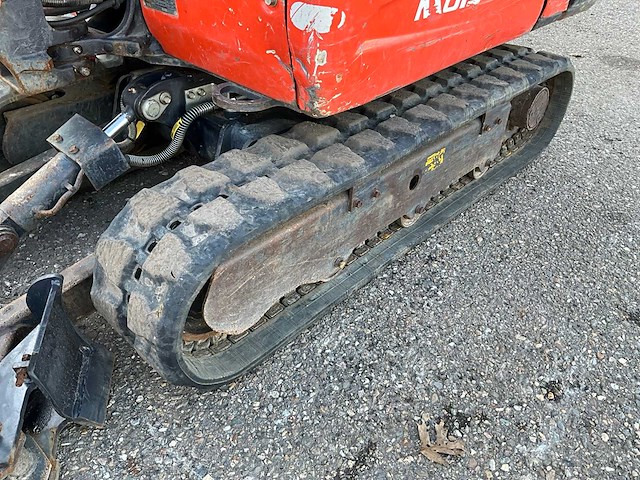 2016 kubota kx019-4 minigraafmachine - afbeelding 28 van  31