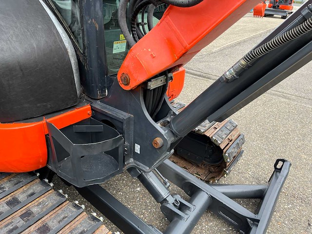 2016 kubota kx155-5 minigraafmachine - afbeelding 13 van  34