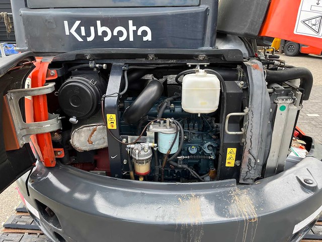 2016 kubota kx155-5 minigraafmachine - afbeelding 16 van  34