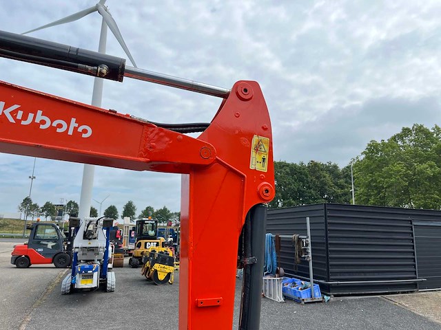 2016 kubota kx155-5 minigraafmachine - afbeelding 10 van  34