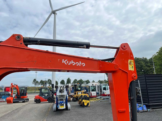 2016 kubota kx155-5 minigraafmachine - afbeelding 11 van  34