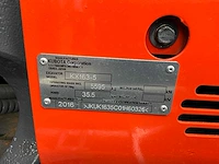 2016 kubota kx163-5 midigraafmachine - afbeelding 24 van  32