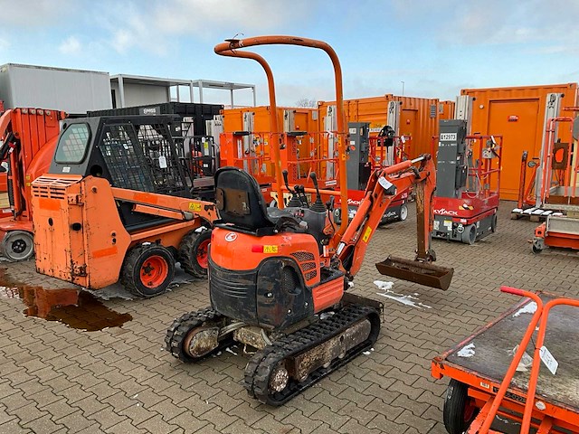 2016 kubota u10-3 mini graafmachine - afbeelding 8 van  15