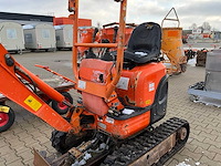 2016 kubota u10-3 mini graafmachine - afbeelding 10 van  15