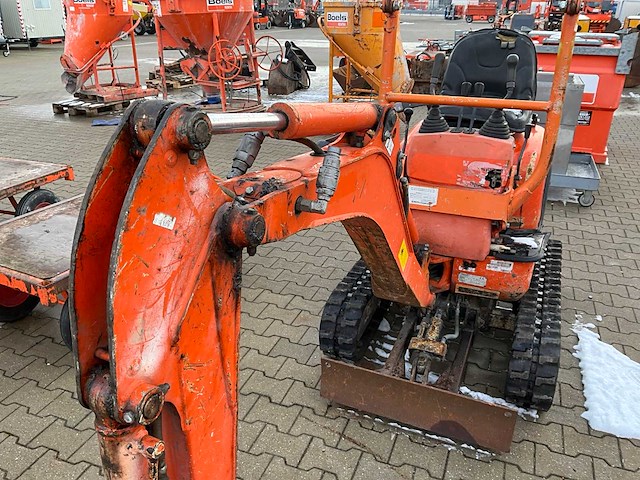 2016 kubota u10-3 mini graafmachine - afbeelding 12 van  15