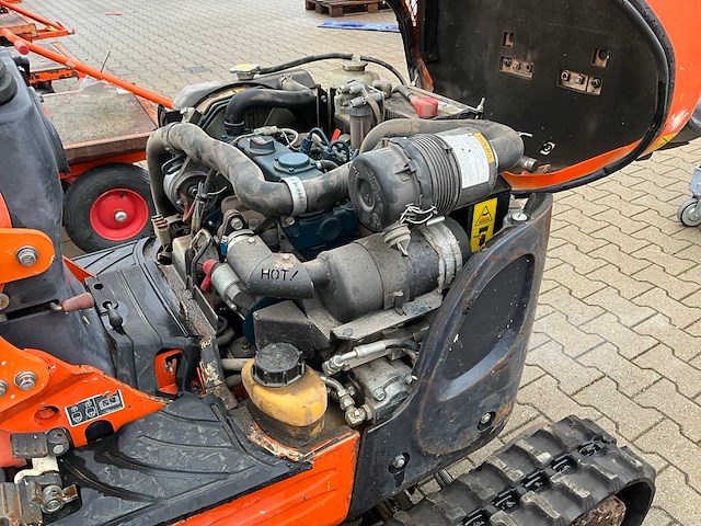2016 kubota u10-3 mini graafmachine - afbeelding 2 van  18