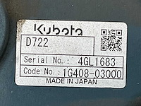 2016 kubota u10-3 mini graafmachine - afbeelding 9 van  18