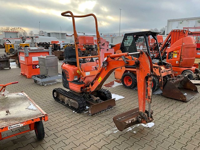 2016 kubota u10-3 mini graafmachine - afbeelding 11 van  18