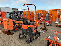 2016 kubota u10-3 mini graafmachine - afbeelding 12 van  18
