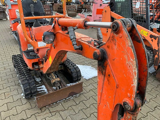 2016 kubota u10-3 mini graafmachine - afbeelding 16 van  18
