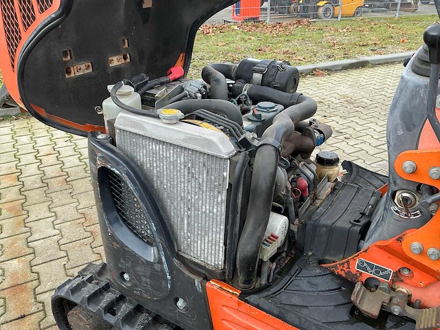 2016 kubota u10-3 mini graafmachine - afbeelding 5 van  27