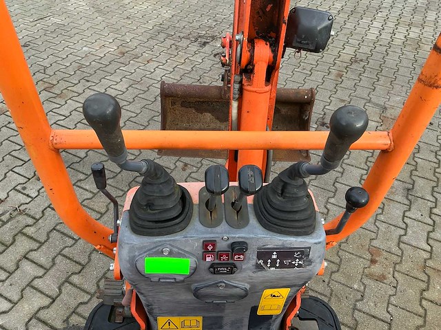2016 kubota u10-3 mini graafmachine - afbeelding 8 van  27