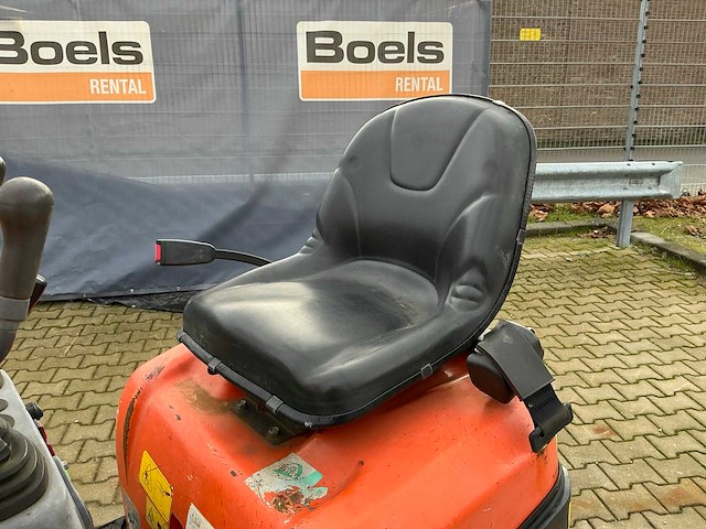 2016 kubota u10-3 mini graafmachine - afbeelding 9 van  27