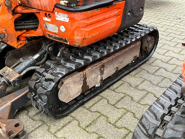 2016 kubota u10-3 mini graafmachine - afbeelding 17 van  27
