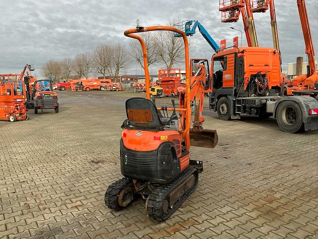 2016 kubota u10-3 mini graafmachine - afbeelding 24 van  27