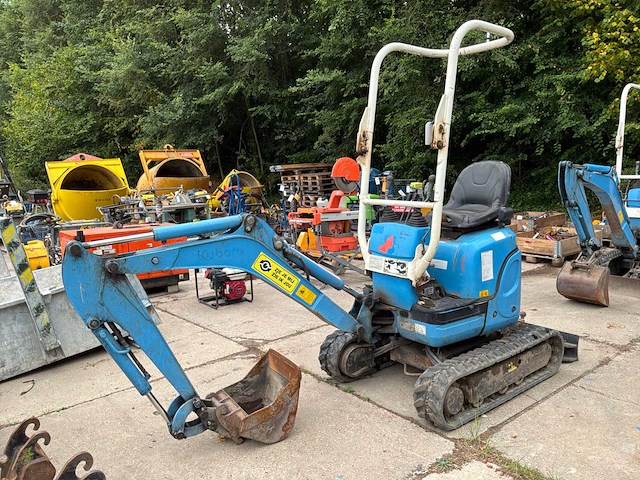 2016 kubota u10-3 minigraafmachine - afbeelding 1 van  36