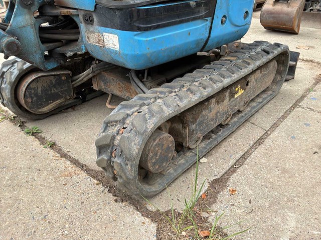 2016 kubota u10-3 minigraafmachine - afbeelding 14 van  36
