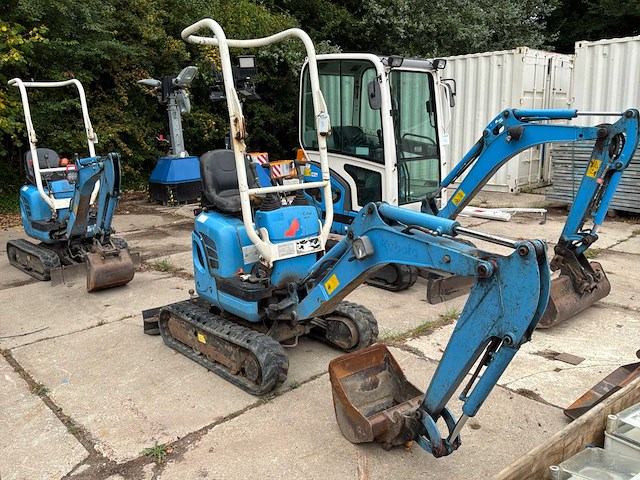 2016 kubota u10-3 minigraafmachine - afbeelding 12 van  36