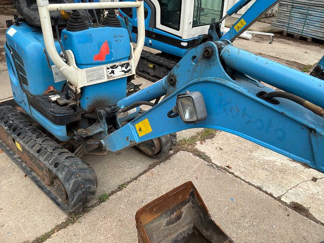 2016 kubota u10-3 minigraafmachine - afbeelding 36 van  36