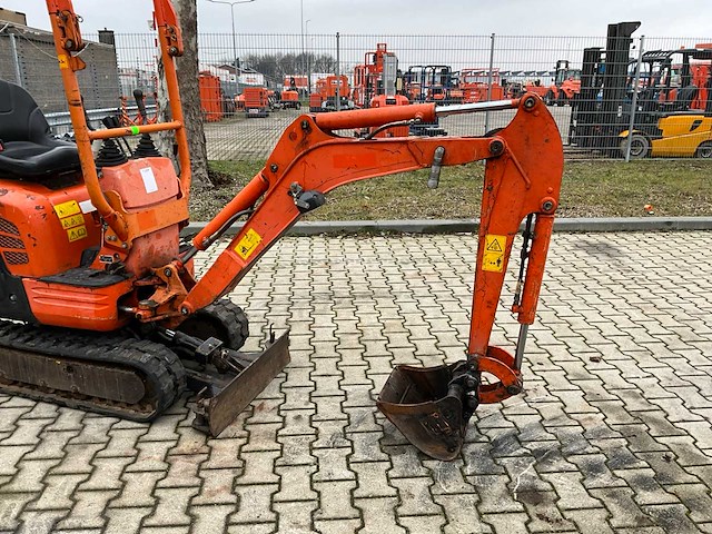 2016 kubota u10-3 vhg mini graafmachine - afbeelding 2 van  37