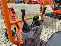 2016 kubota u10-3 vhg mini graafmachine - afbeelding 16 van  37
