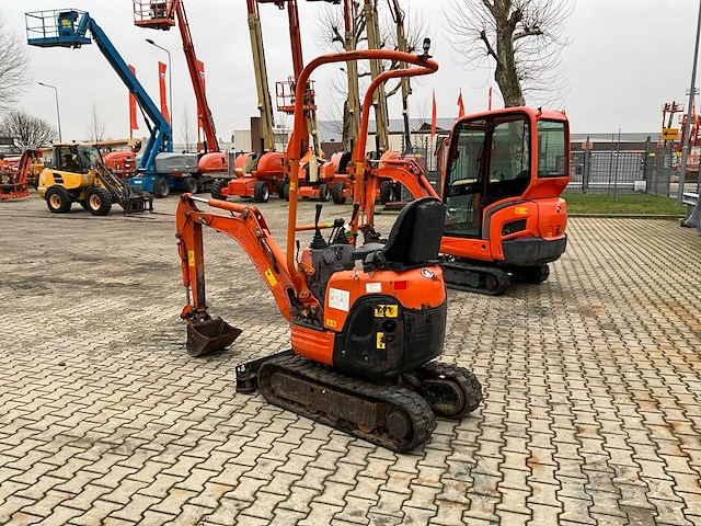 2016 kubota u10-3 vhg mini graafmachine - afbeelding 35 van  37