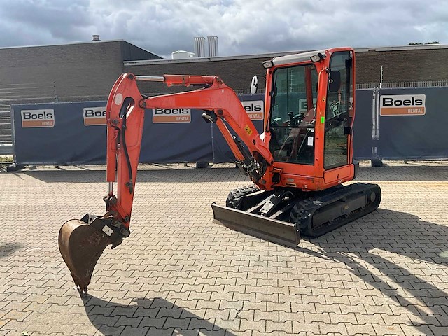 2016 kubota u27-4gl mini graafmachine - afbeelding 12 van  38
