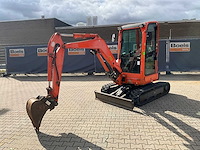 2016 kubota u27-4gl mini graafmachine - afbeelding 12 van  38