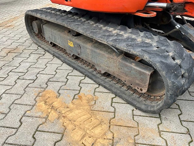 2016 kubota u27-4gl mini graafmachine - afbeelding 31 van  38