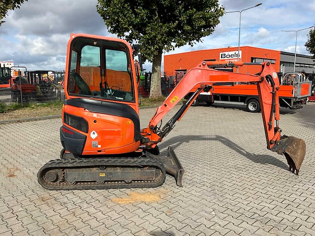 2016 kubota u27-4gl mini graafmachine - afbeelding 36 van  38