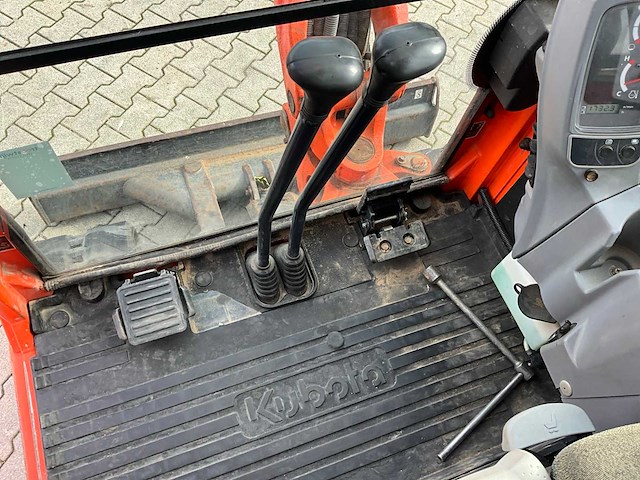2016 kubota u27-4gl mini graafmachine - afbeelding 16 van  39