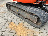 2016 kubota u27-4gl mini graafmachine - afbeelding 31 van  39