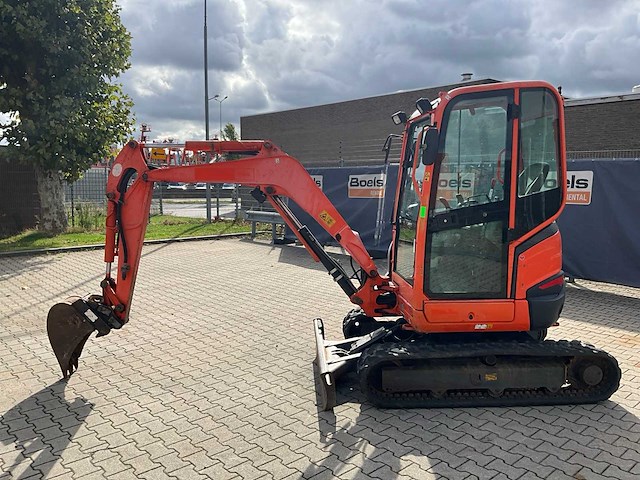 2016 kubota u27-4gl mini graafmachine - afbeelding 23 van  39