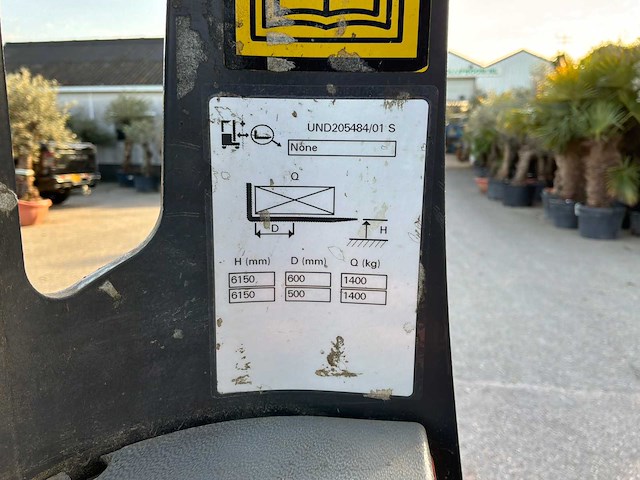 2016 lafis und140dtfvxf615 reach truck - afbeelding 12 van  15