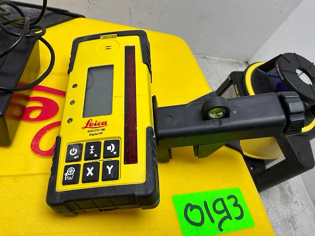 2016 leica rugby 840 roterende laser zelfstellend horizontaal/verticaal - afbeelding 10 van  12