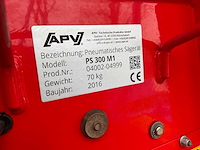 2016 lemken kristall 9/300 vleugelschaar cultivator - afbeelding 3 van  14