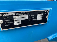 2016 lemken kristall 9/300 vleugelschaar cultivator - afbeelding 6 van  14