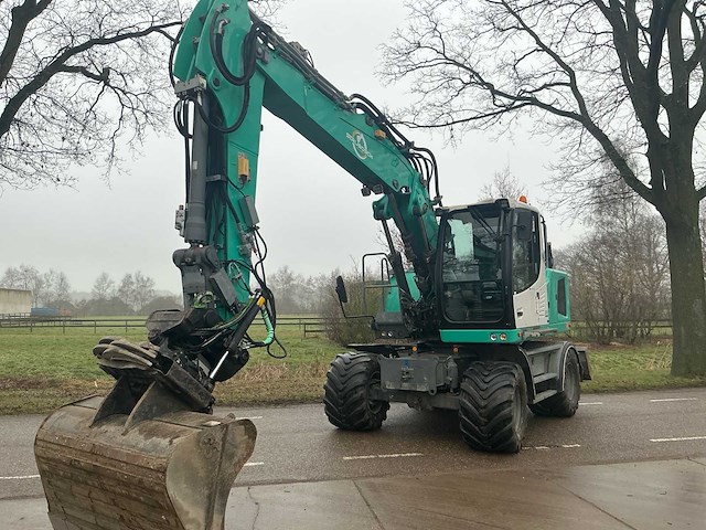 2016 liebherr a916 litronic banden graafmachine - afbeelding 12 van  38