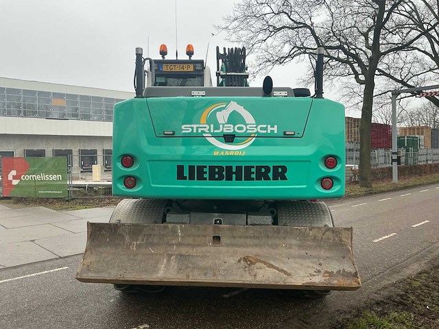2016 liebherr a916 litronic banden graafmachine - afbeelding 33 van  38