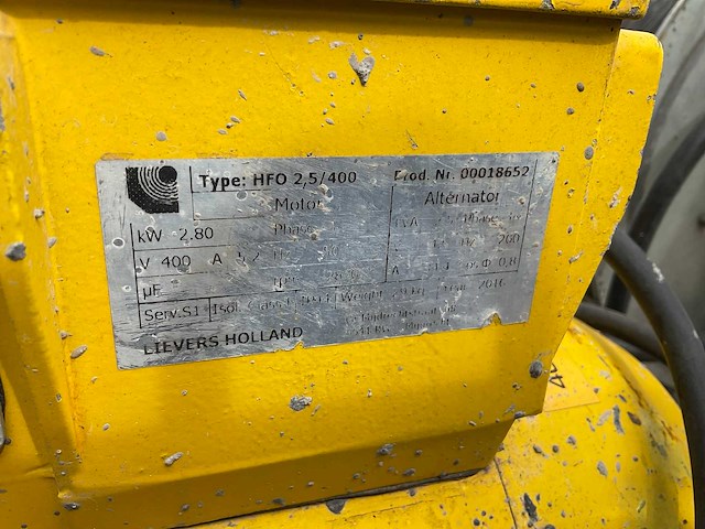 2016 lievers hfo 2.5/400 omvormer - afbeelding 2 van  2