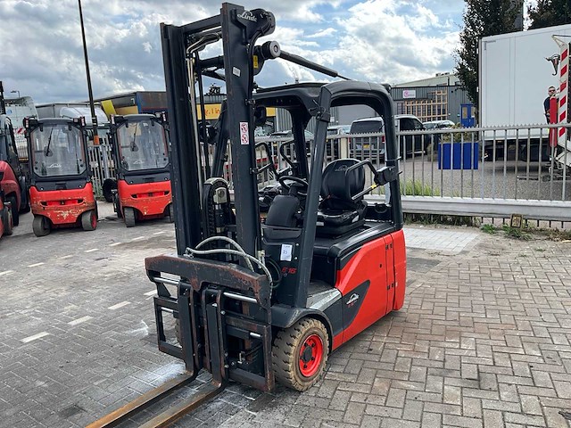 2016 linde e 16 evo vorkheftruck - afbeelding 1 van  17