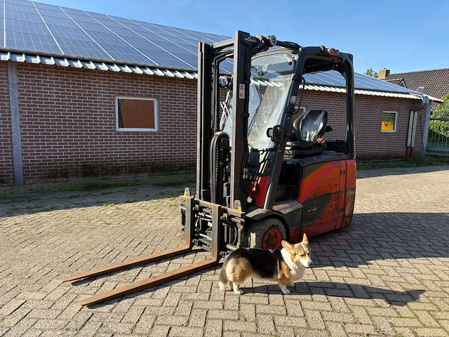 2016 linde e16h-02 vorkheftruck - afbeelding 1 van  4
